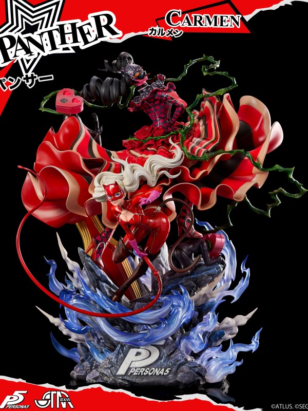 STAREXVA Studio Persona 5 Anne Takamaki Panther with Carmen Hot Sexy 1/6 Statue